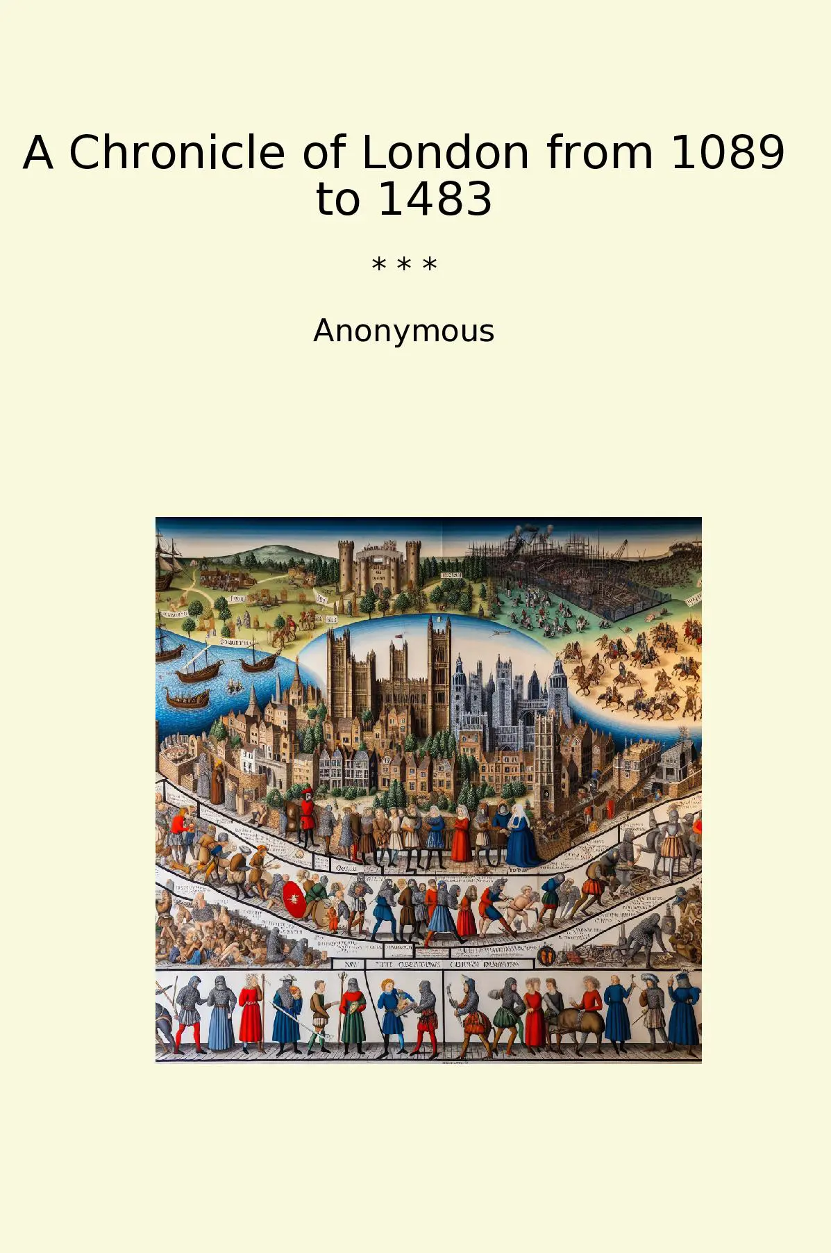 A Chronicle of London from 1089 to 1483