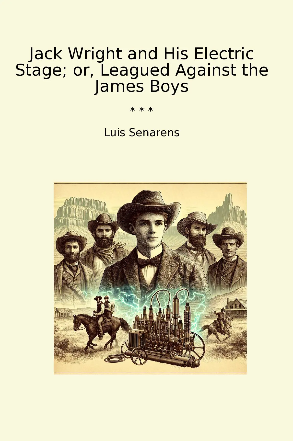 Jack Wright and His Electric Stage; or, Leagued Against the James Boys