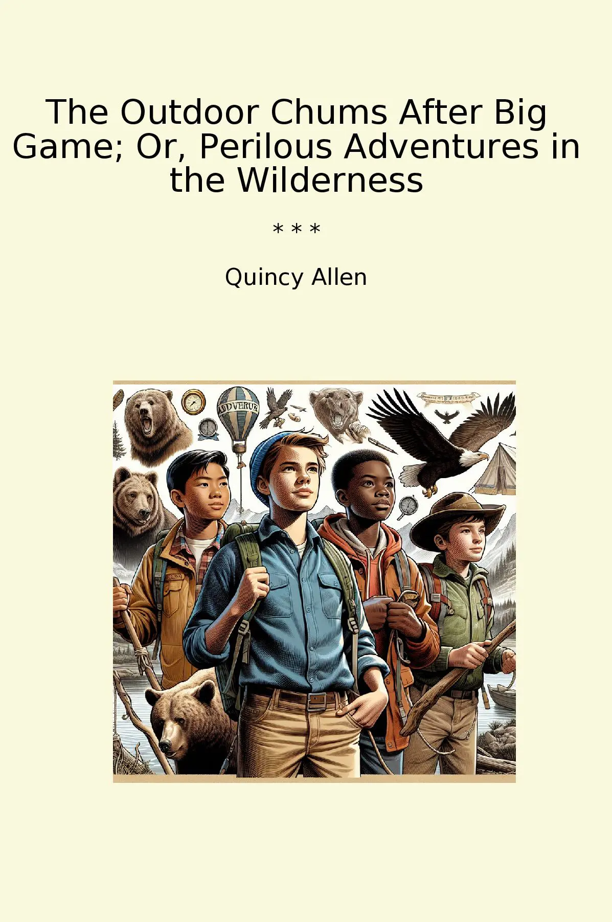 The Outdoor Chums After Big Game; Or, Perilous Adventures in the Wilderness