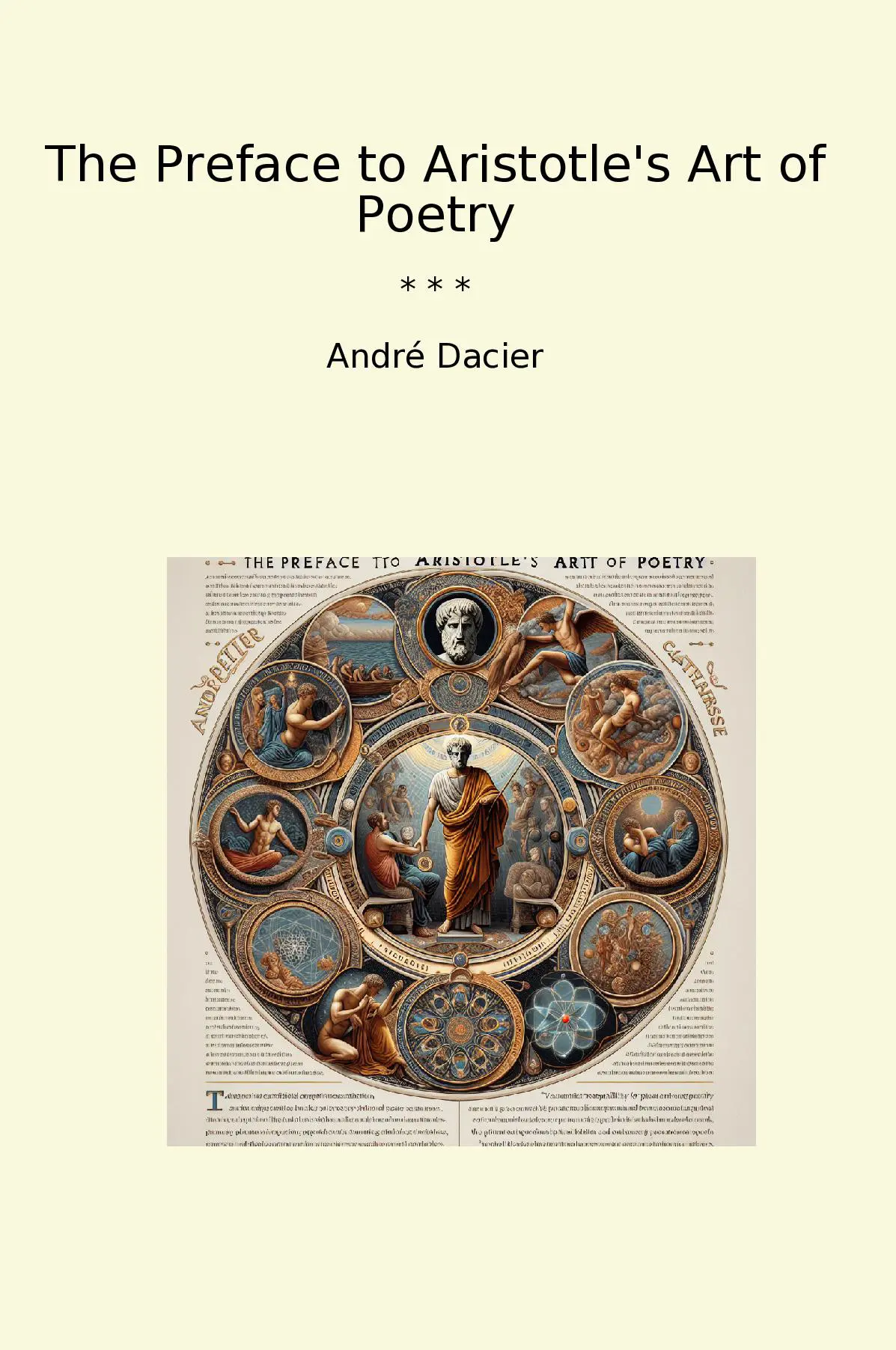 The Preface to Aristotle's Art of Poetry