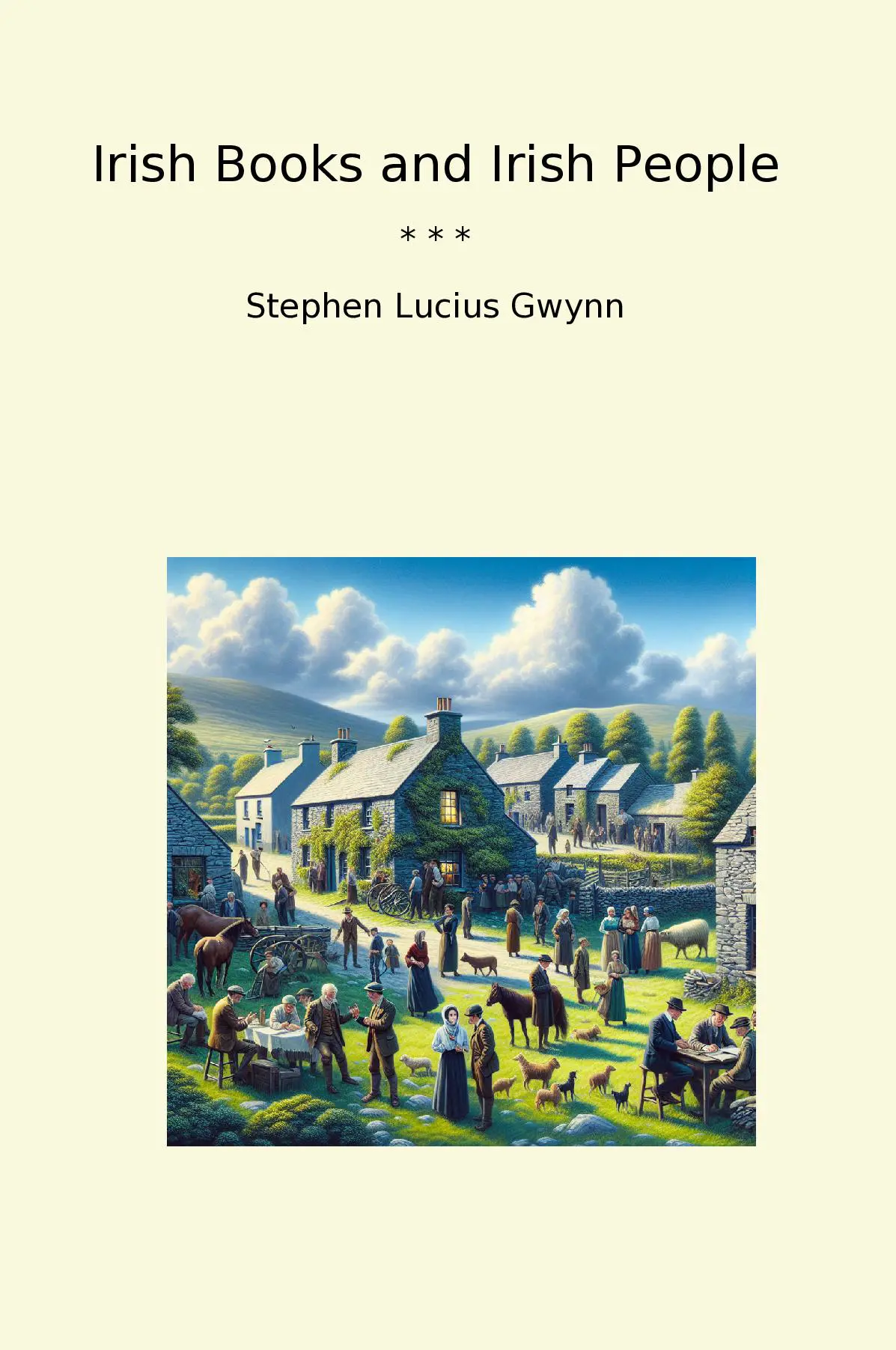 Irish Books and Irish People