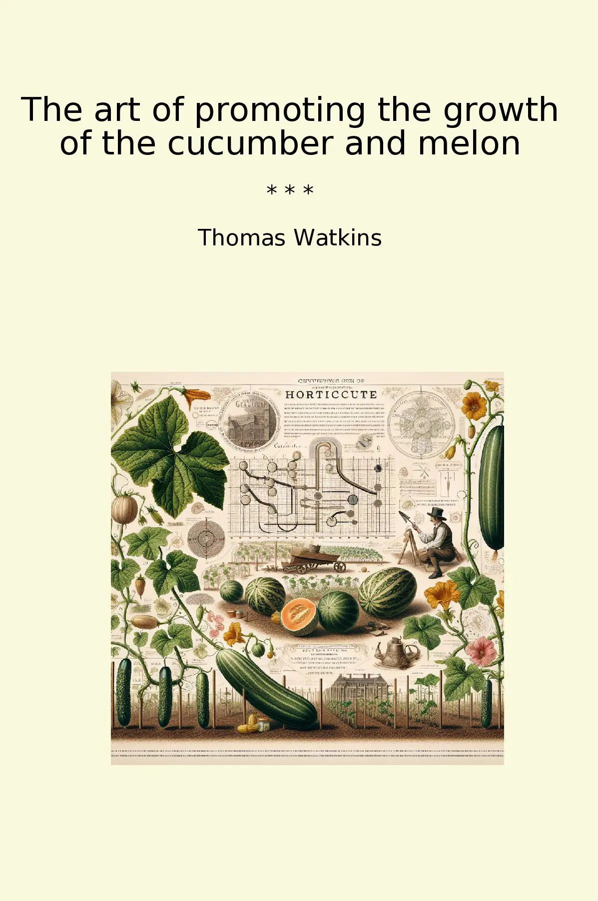 The art of promoting the growth of the cucumber and melon