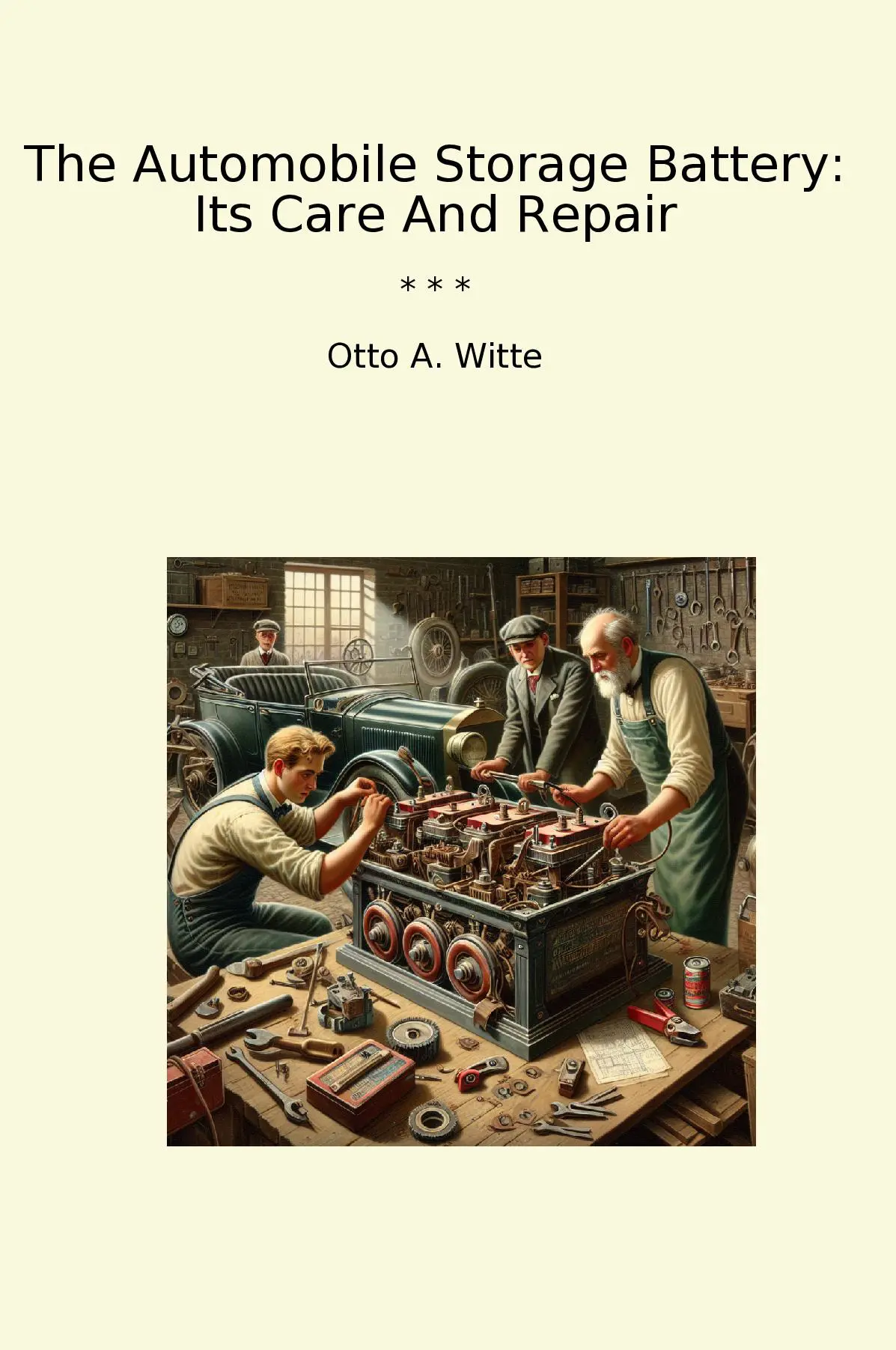 The Automobile Storage Battery: Its Care And Repair
