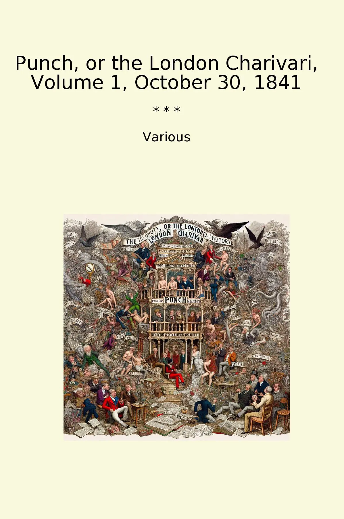 Punch, or the London Charivari, Volume 1, October 30, 1841