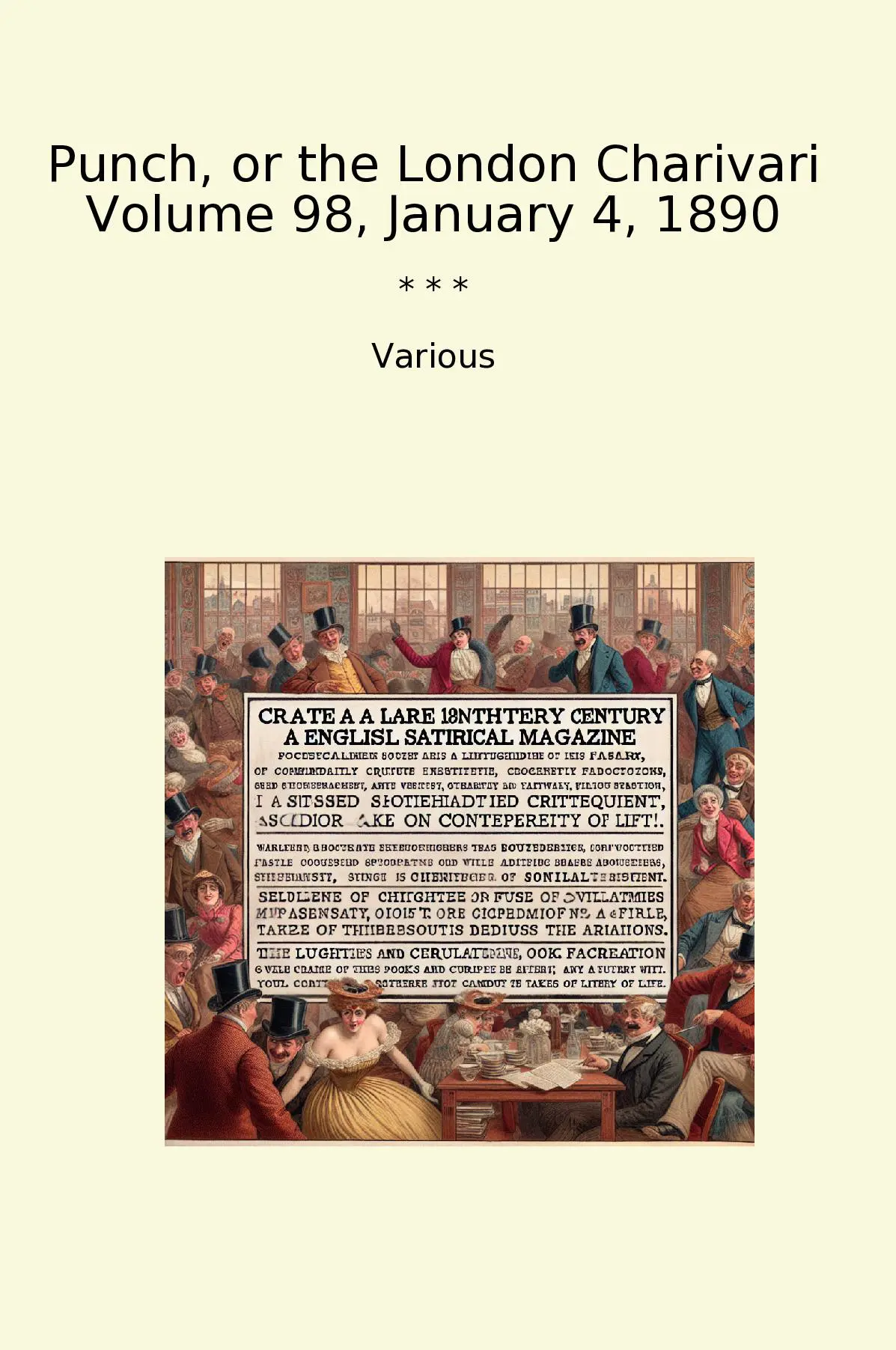 Punch, or the London Charivari Volume 98, January 4, 1890