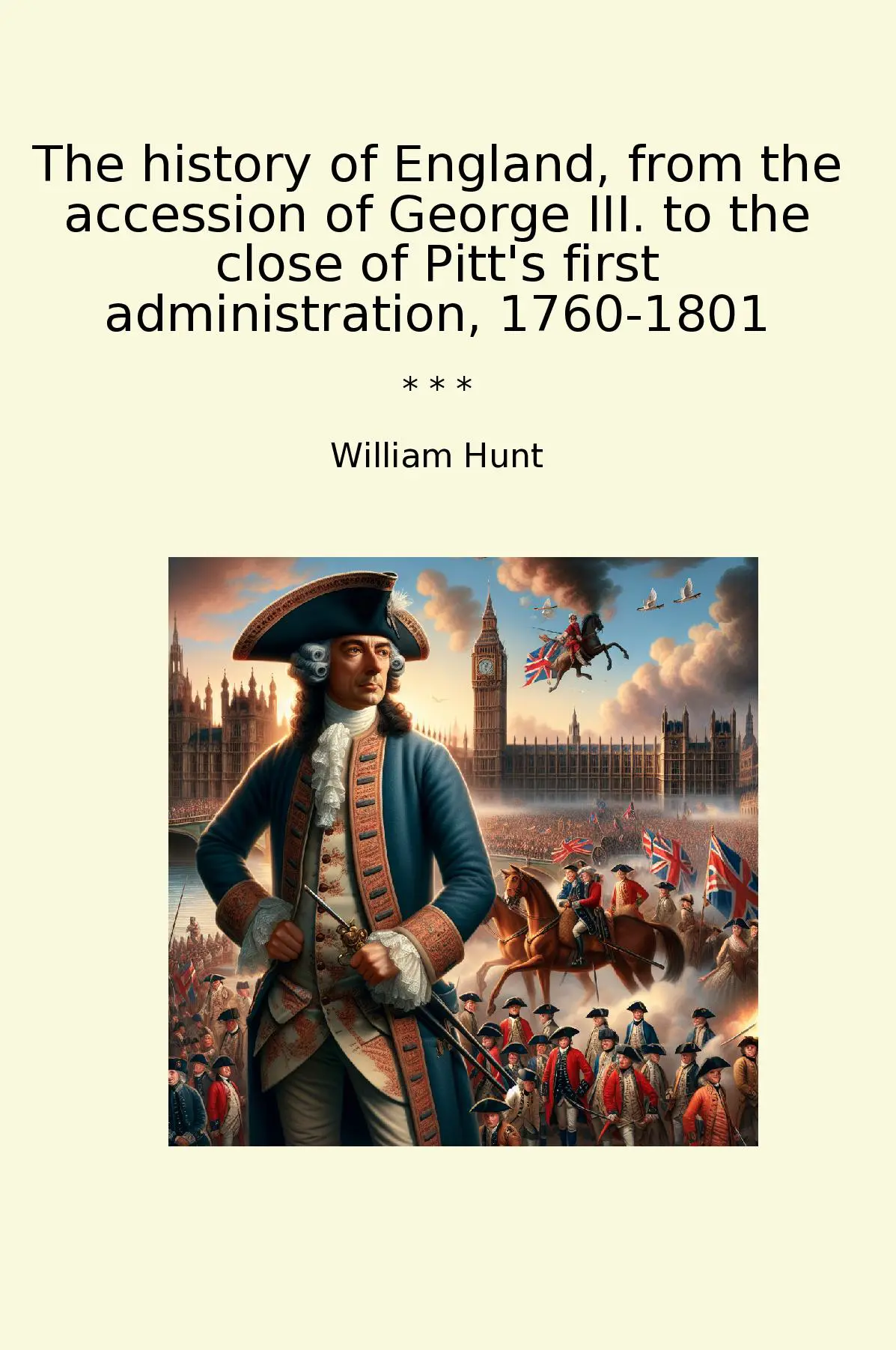 The history of England, from the accession of George III. to the close of Pitt's first administration, 1760-1801