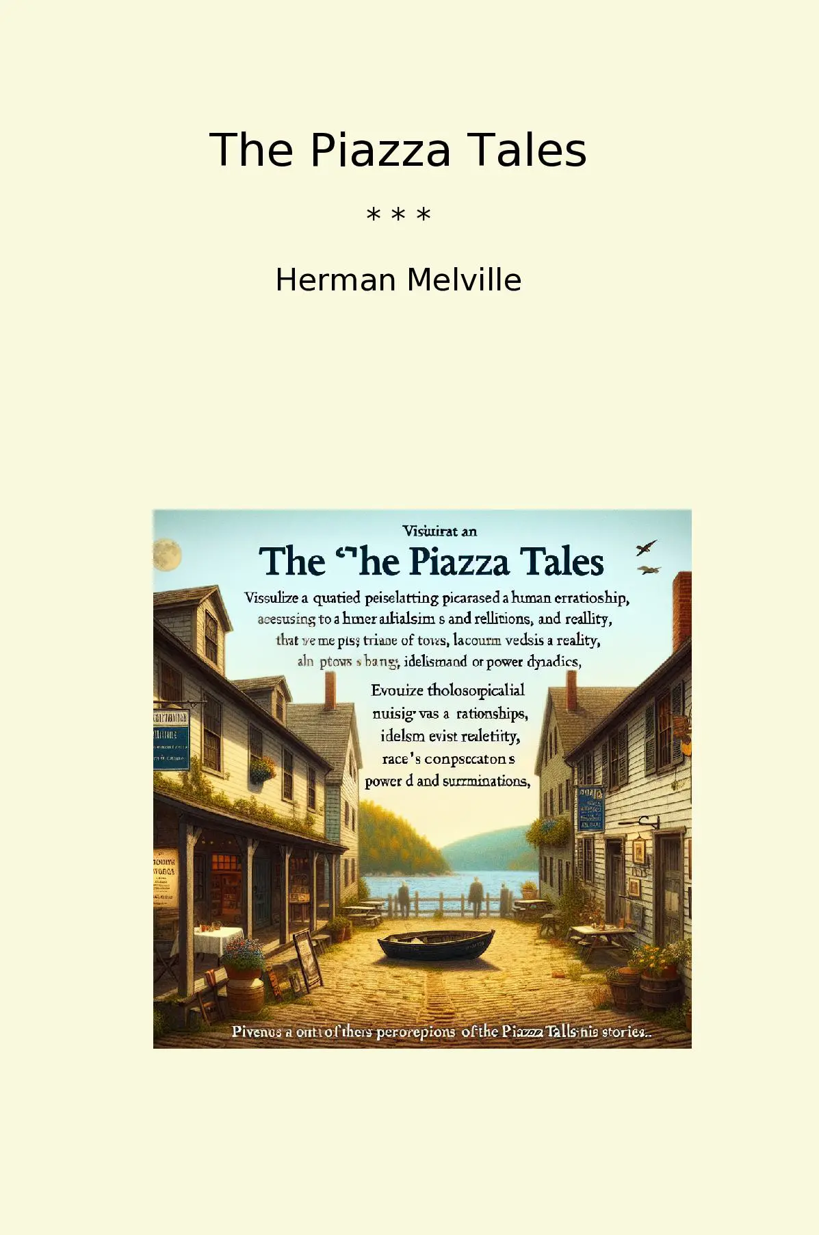 The Piazza Tales