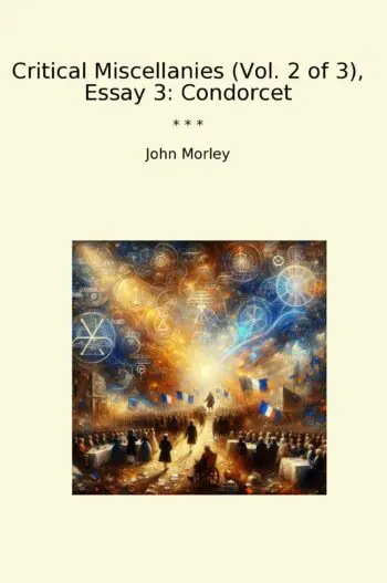 Critical Miscellanies (Vol. 2 of 3), Essay 3: Condorcet