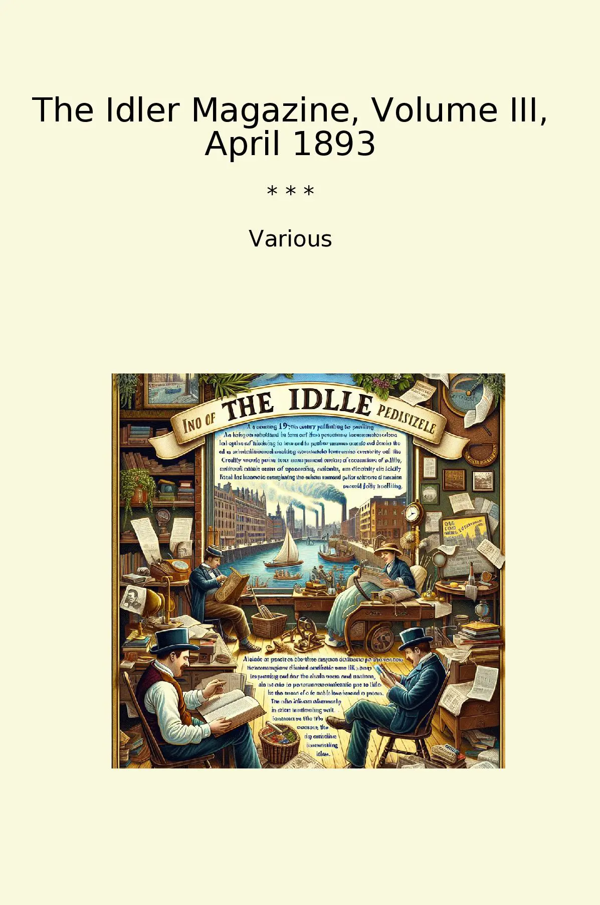The Idler Magazine, Volume III, April 1893