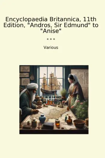 Encyclopaedia Britannica, 11th Edition, "Andros, Sir Edmund" to "Anise"