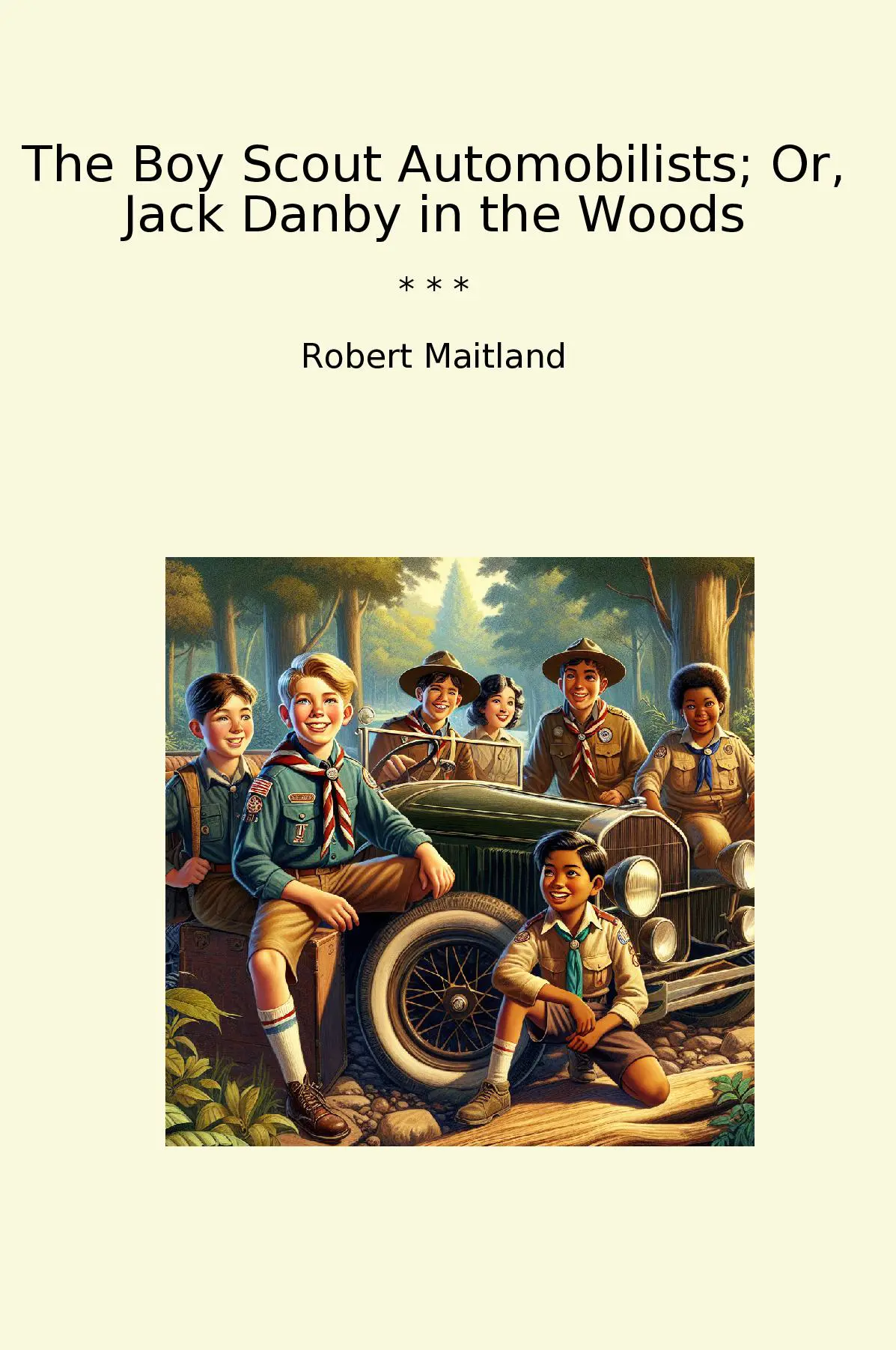 The Boy Scout Automobilists; Or, Jack Danby in the Woods