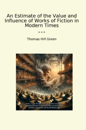 An Estimate of the Value and Influence of Works of Fiction in Modern Times