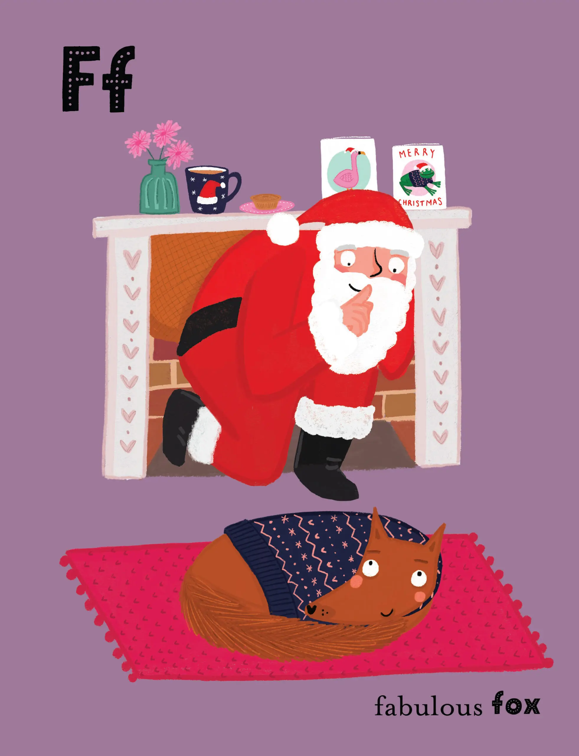 A Christmas Alphabet of Animals In Jumpers
