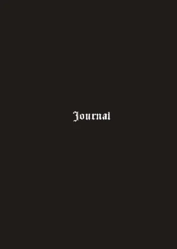 Notes on Men - Journal I