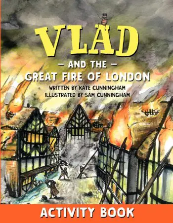 Vlad and the Great Fire of London Activity Book