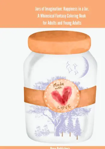 Happiness in a Jar Coloring Book