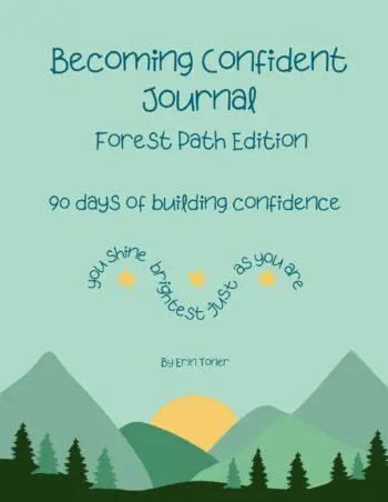 Becoming Confident Journal Forest Path Edition