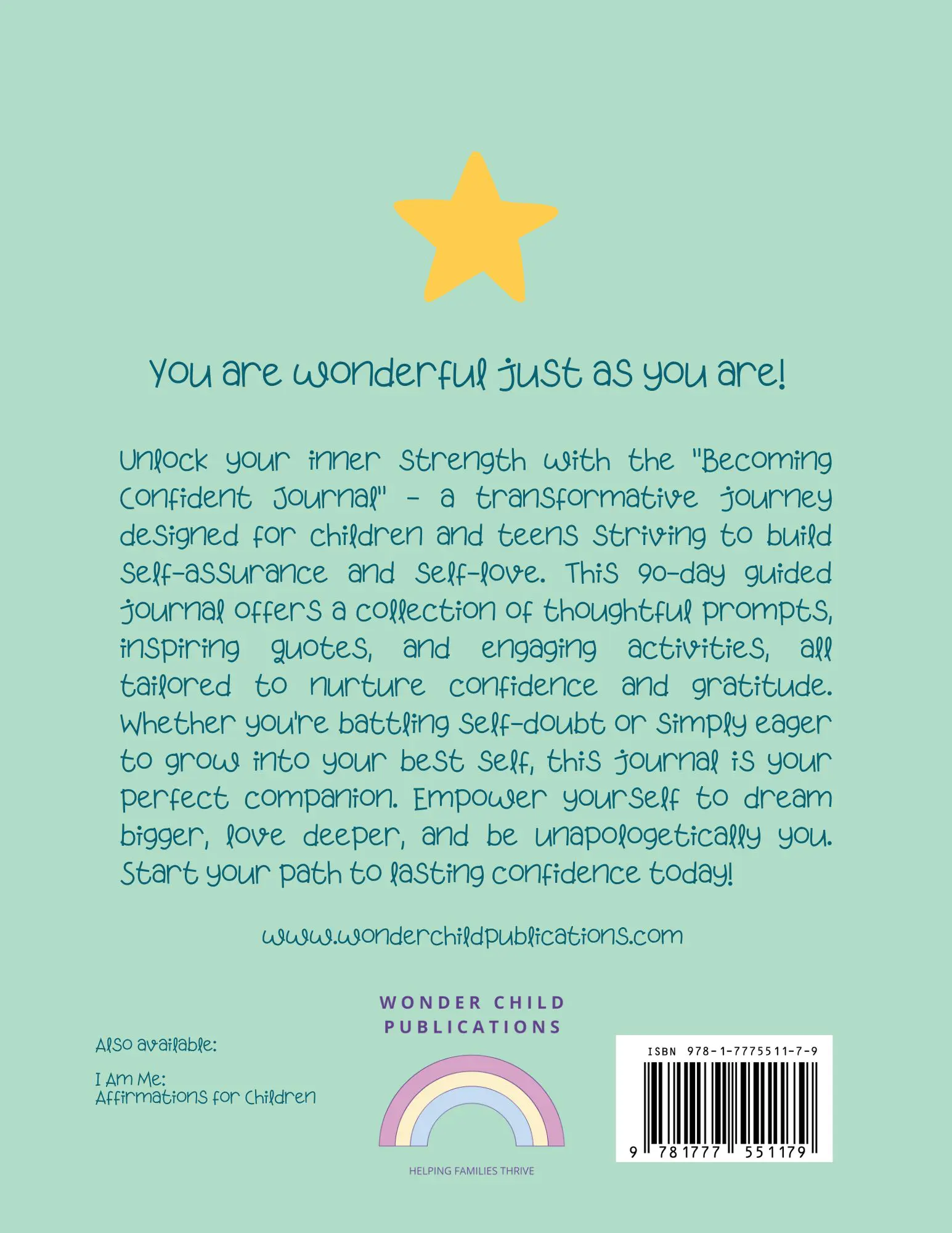 Becoming Confident Journal Forest Path Edition