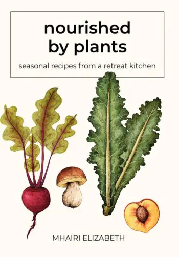 nourished by plants