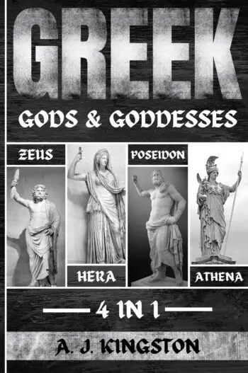 Greek Gods & Goddesses: 4 In 1 Zeus, Hera, Poseidon & Athena