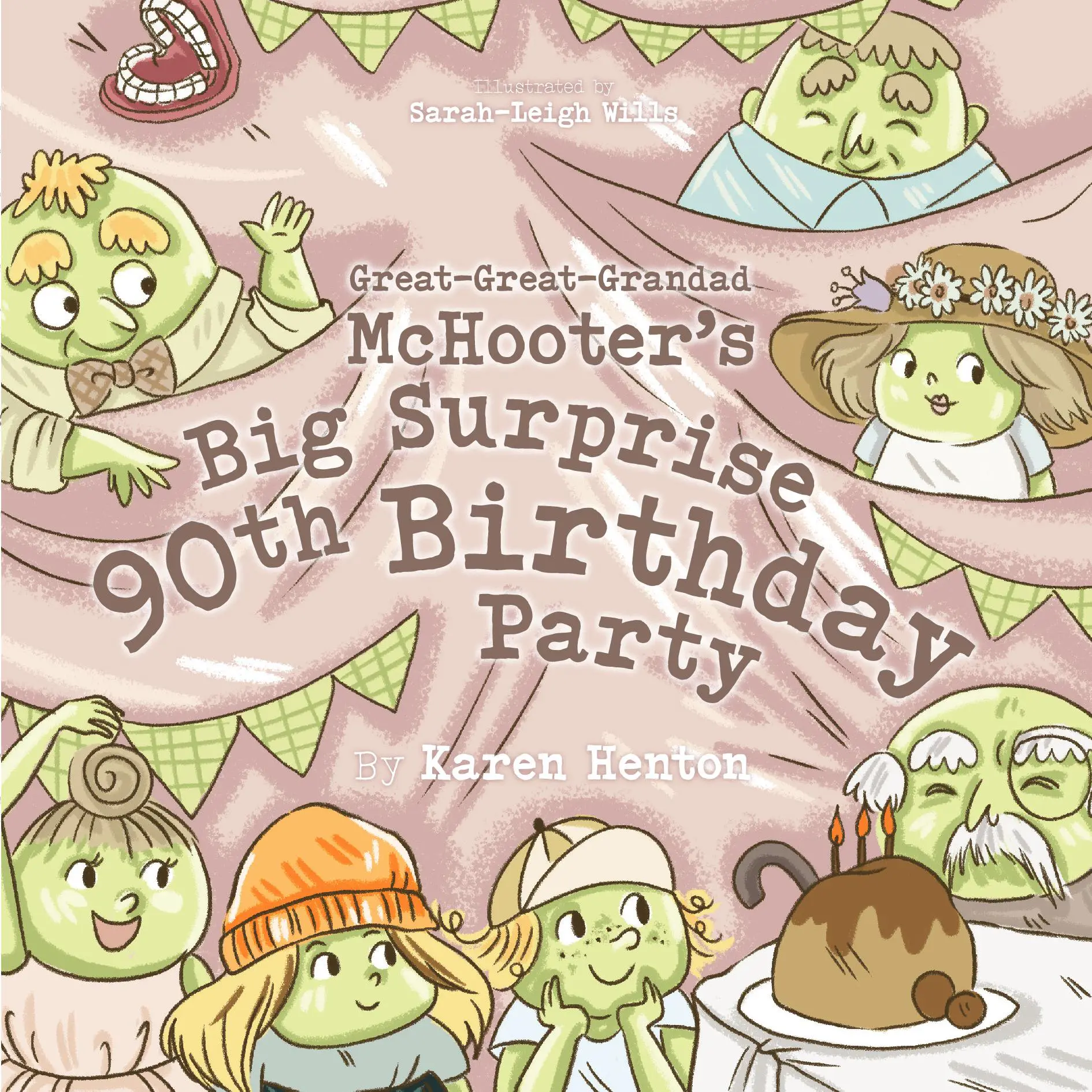 Great-Great-Grandad McHooter’s Big Surprise 90th Birthday Party