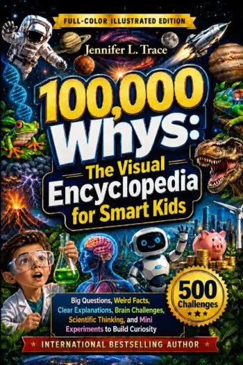 100,000 Whys for Smart Kids: The Visual Encyclopedia for Smart & Curious Kids - Big Questions, Weird Facts, Clear Explanations, 500 Brain Challenges, Scientific Thinking, and Mini Experiments to Build Curiosity (Kids Ages 6 - 12)