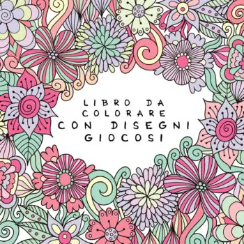 Libro da colorare con disegni giocosi
