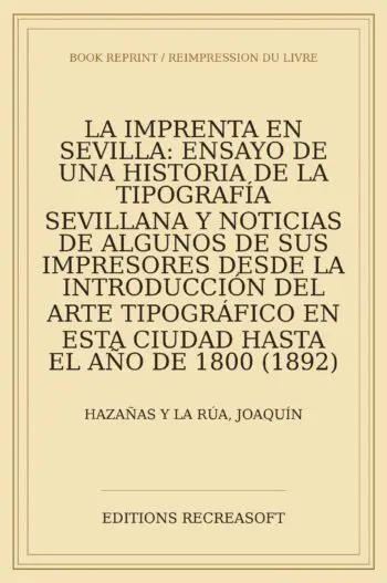 La imprenta en Sevilla