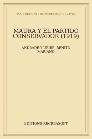 Maura y el Partido Conservador