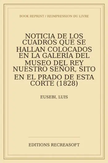 Noticia de los cuadros del Museo del Rey (1828)
