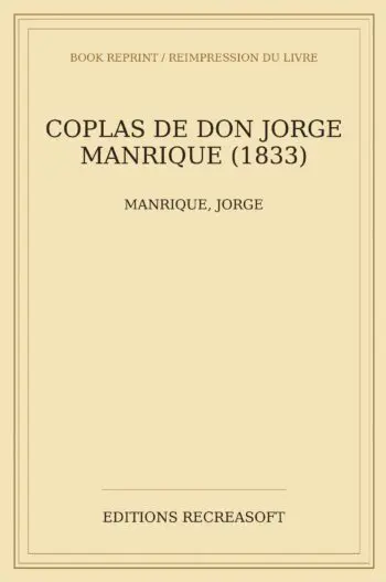 Coplas de Don Jorge Manrique