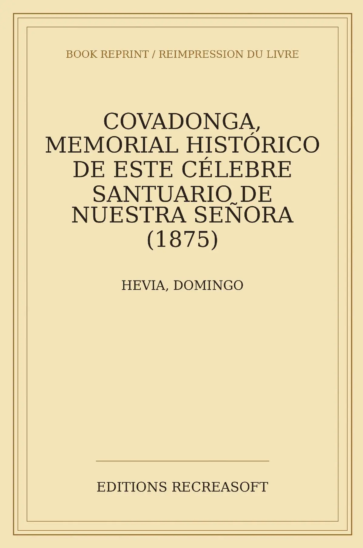 Covadonga, memorial historico