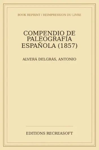 Compendio de paleografia española