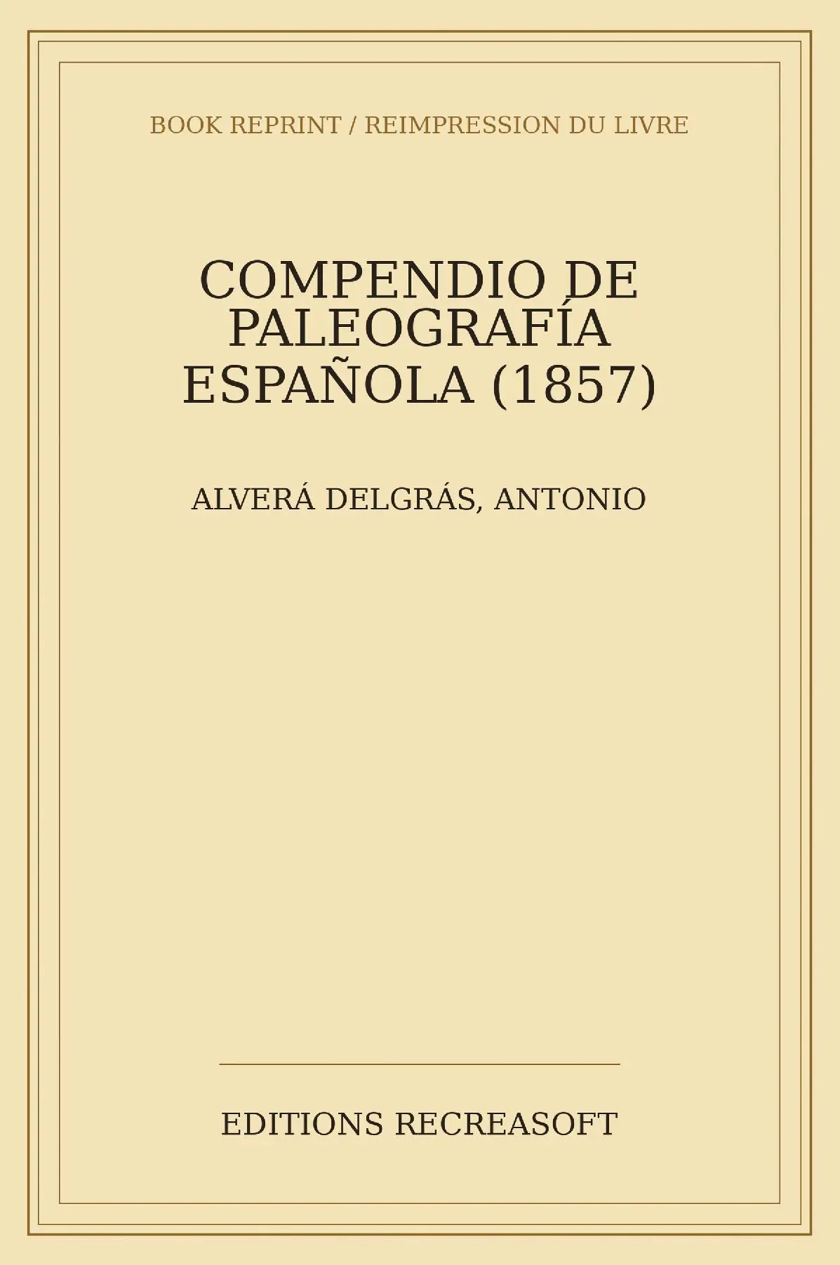 Compendio de paleografia española