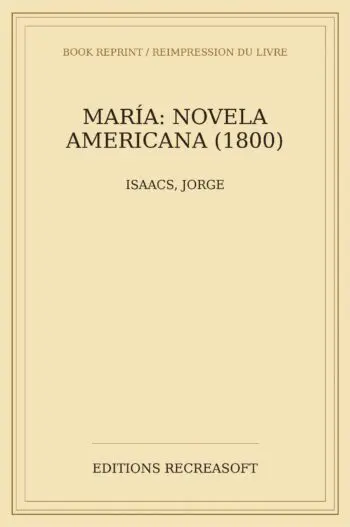 Maria: novela americana