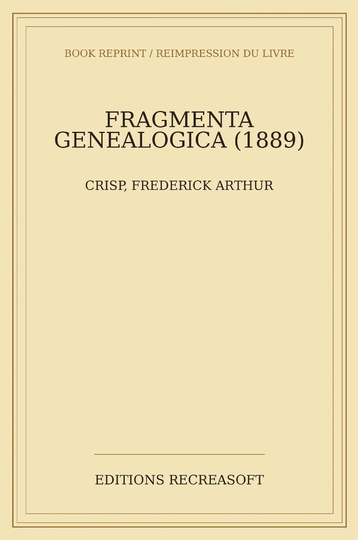 Fragmenta genealogica