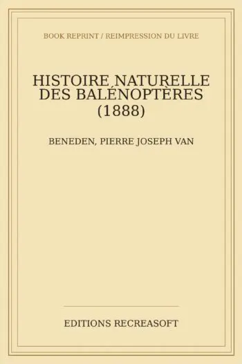 Histoire naturelle des balenopteres