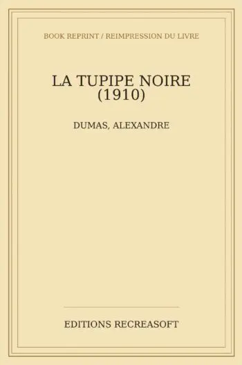 La Tulipe noire (éd. Nelson, ca 1910)