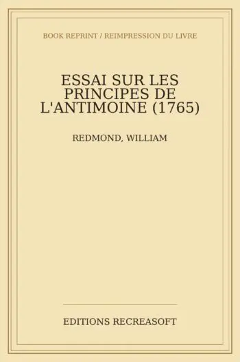 Essai sur les principes de l'antimoine (1765)