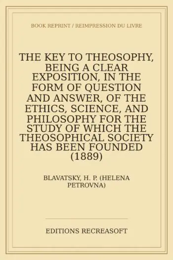 The Key to Theosophy (1889)