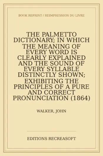 The Palmetto Dictionary (Richmond, 1864)
