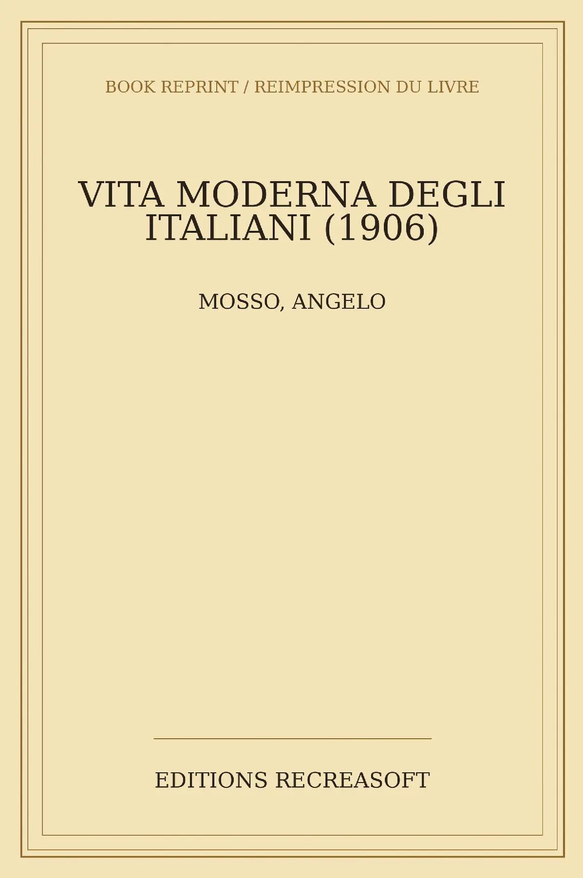 Vita moderna degli italiani (1906)