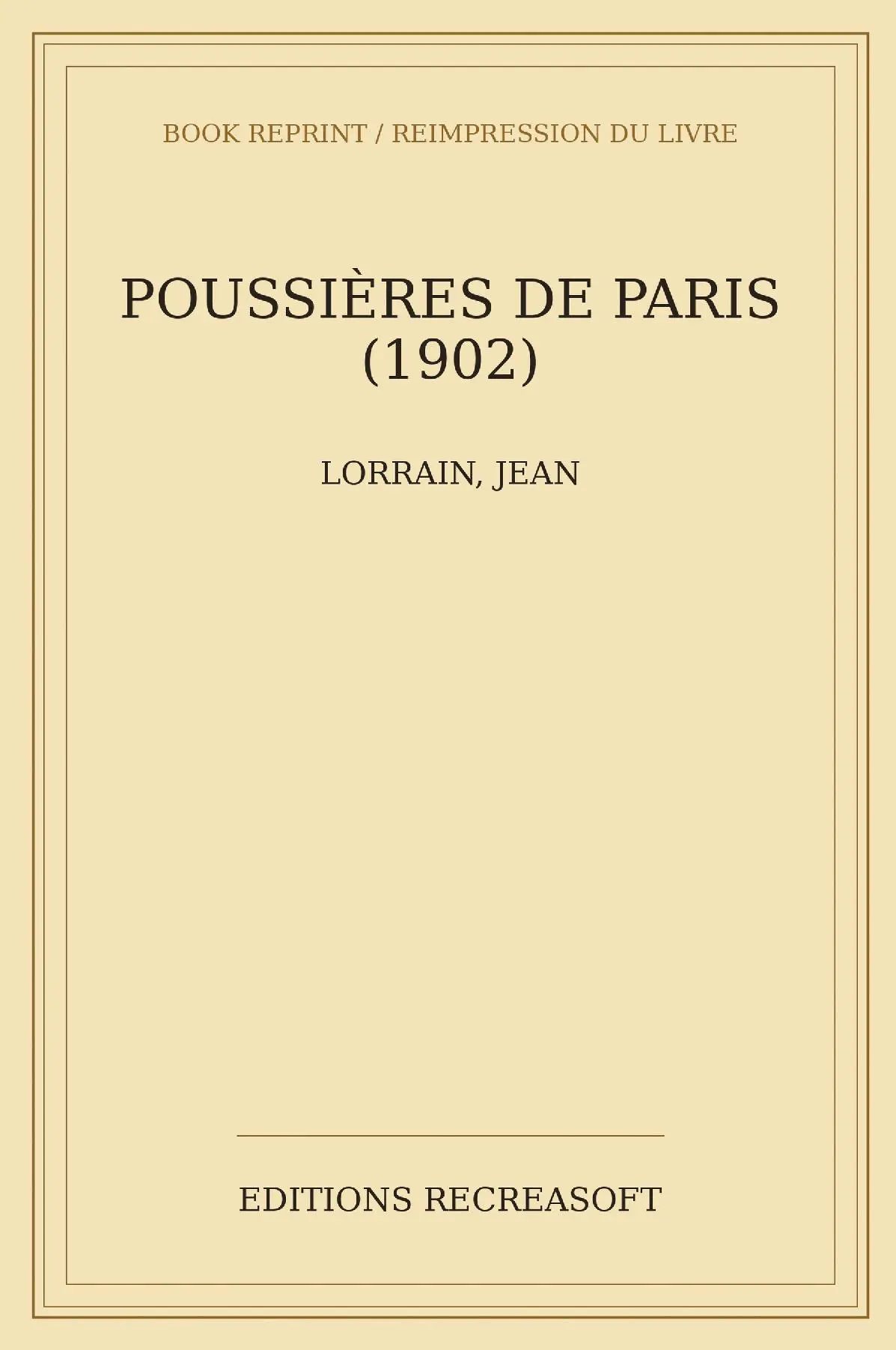 Poussières de Paris (1902)