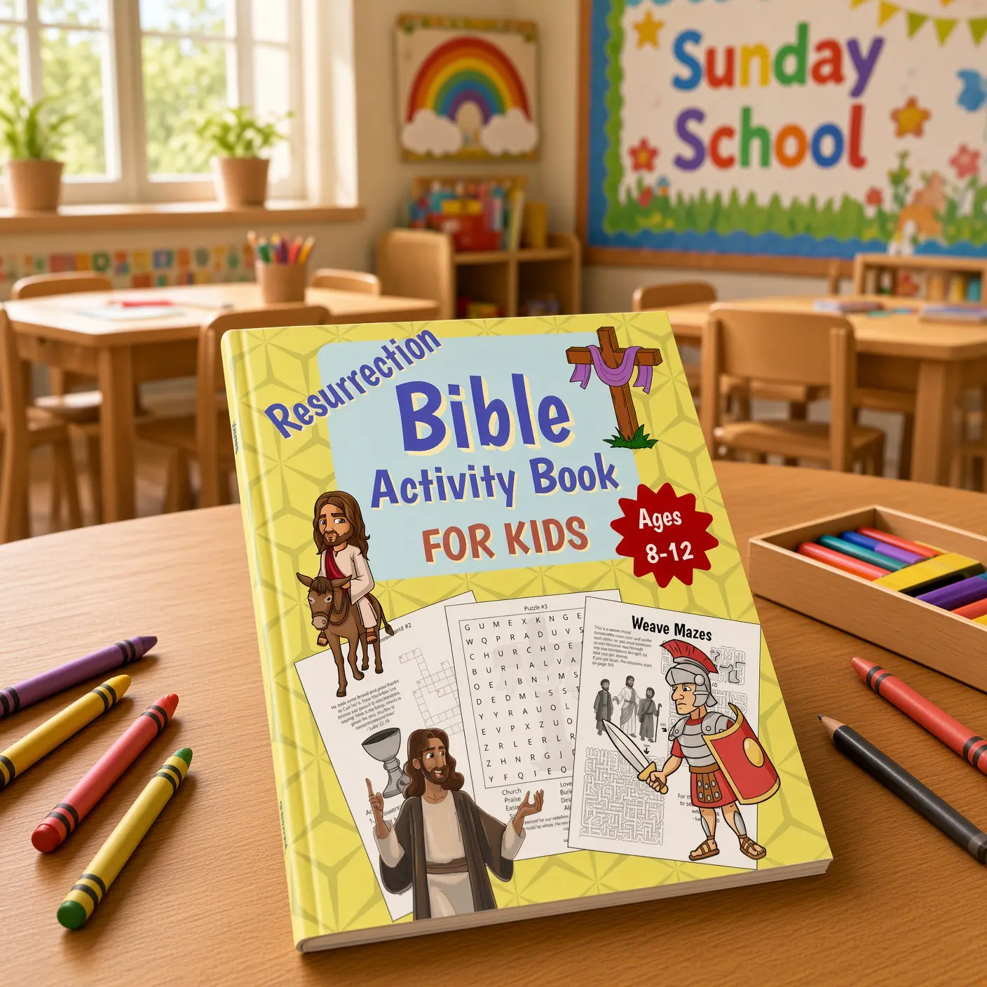 Resurrection Bible Activity Book for Kids