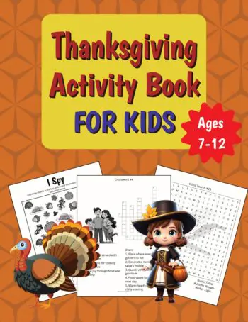 Thanksgiving Activity Book for Kids