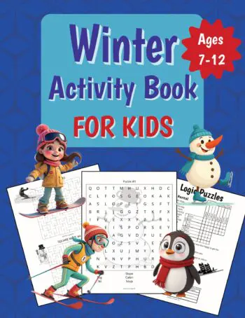 Winter Activity Book for Kids