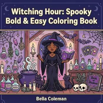 Witching Hour: Spooky Bold & Easy Coloring