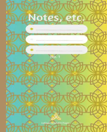 Notes, etc.: No. 1