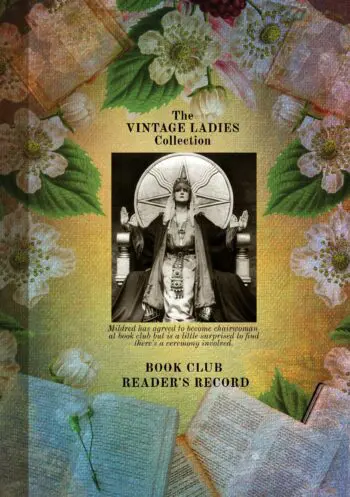 Vintage Ladies Collection. BOOK CLUB READER'S RECORD (Mathilda)