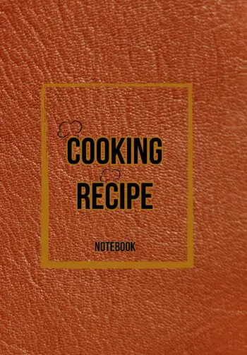 COOKING RECIPE NOTEBOOK